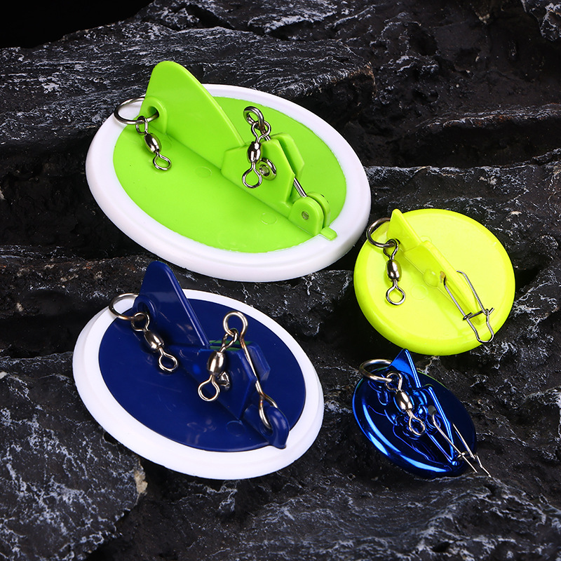 Monofilament Line - 海釣り用ABSプラスチックリギングパラベーン、トローリングダイビングボード、プレーナーボード、人工重量、ボートフィッシングツール、22g、37g、58g、155g