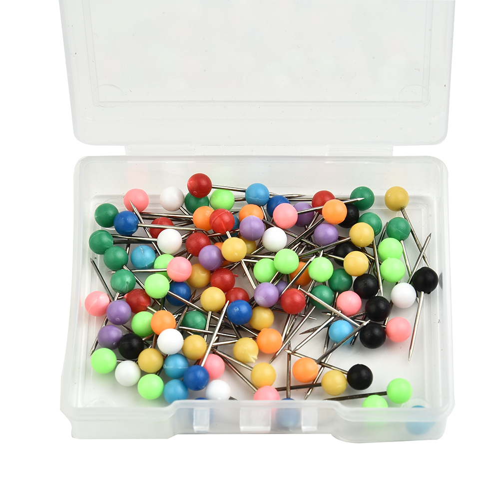 Fishing Line Box - 安全な釣りピン,大きな丸い頭のワインダーボックス,鯉釣りに最適な大きなアクセサリー,100/ピース/箱