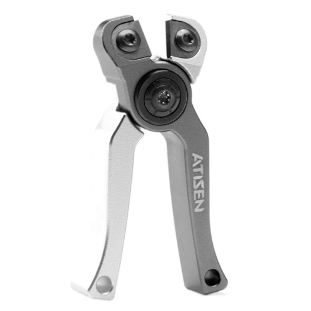 Fishing Line Cutter - タングステン鋼製ヘッド釣り糸カッター、内蔵スプリング、防水ルアーシザーズ、軽量ミニ釣り糸カッター、釣り道具