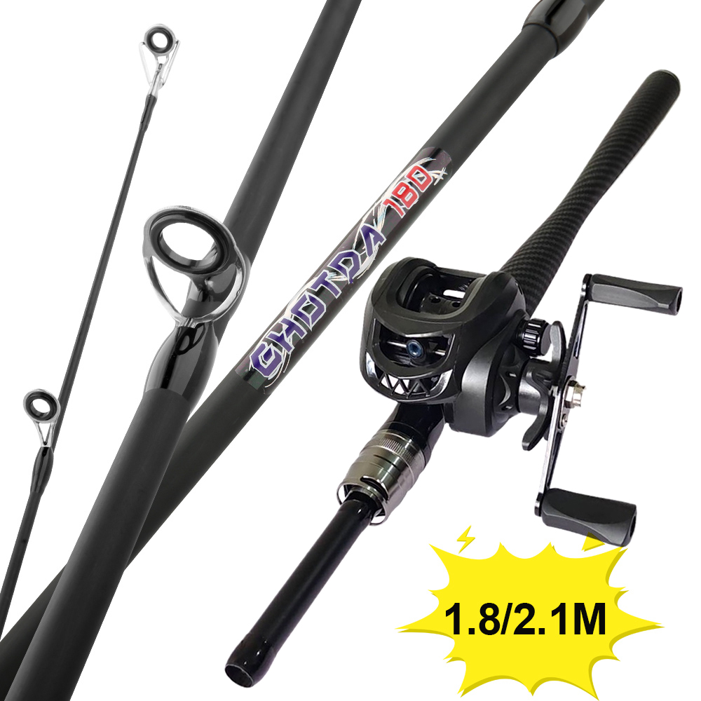 Fishing Line Spooler - 釣りセット ベイトキャスティング ルアーロッド＆リールセット ルアーウェイト 3-18g 高品質