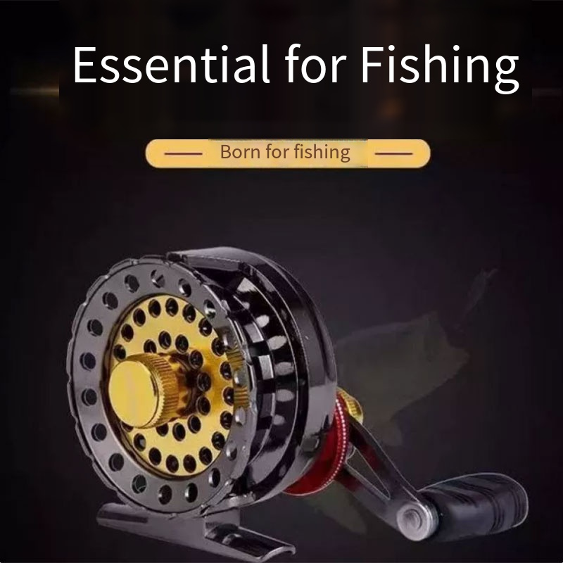 金属製ラフト釣りリール ギア比2.6:1 左/右ハンドル ア - Ice Fishing Line のレビューと価格