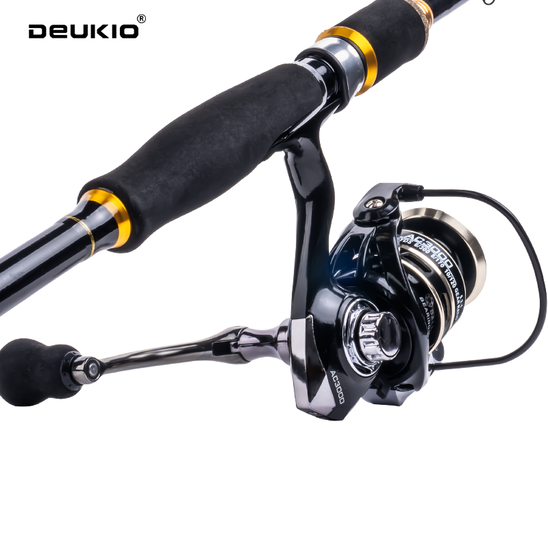 DEUKIO 1.8/2.1m カーボンスピニングコンボ、超 - Fishing Line Spooler のレビューと価格